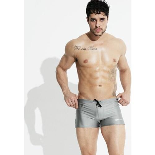 Swimwear Men Gay Swimsuits Bathing Suit Low Rise Bikini Swimsuit Boy Withpad Boxer Shorts Swim Trunks Swimming Surf Banadores