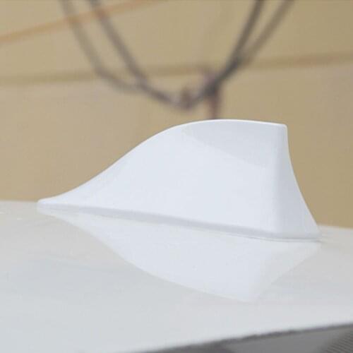 Upgraded Signal Universal Car Shark Fin Antenna Auto Roof FM/AM Radio Aerial Replacement for BMW/Honda/Toyota/Hyundai/Kia/etc