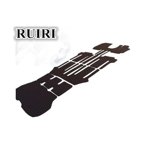 Custom special car floor mats + trunk mat for Right Hand Drive Nissan Serena C27 7 seats 2018 waterproof carpets for Serena 2019