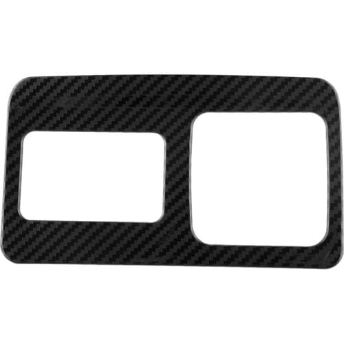 Carbon Steel Rear USB Port Charging Socket Power Adapter Outlet Cover Trim Decoration Fit For Chevrolet Blazer 2019 2020