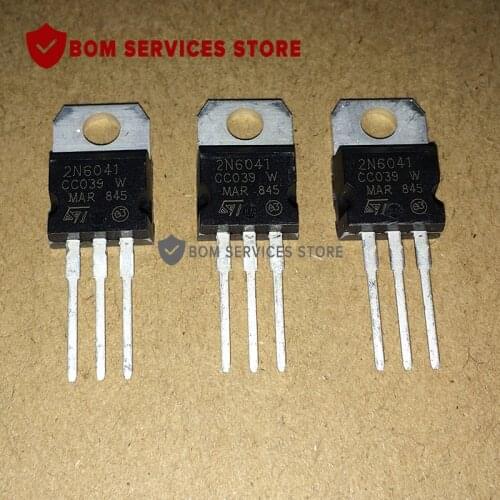 10pcs 2N6041 TRANS PNP DARL TO-220