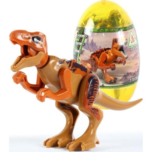 Childrens Toy Dinosaur Simulated Dinosaur Egg Model Assembly Animal Toy Tyrannosaurus Rex Rapto
