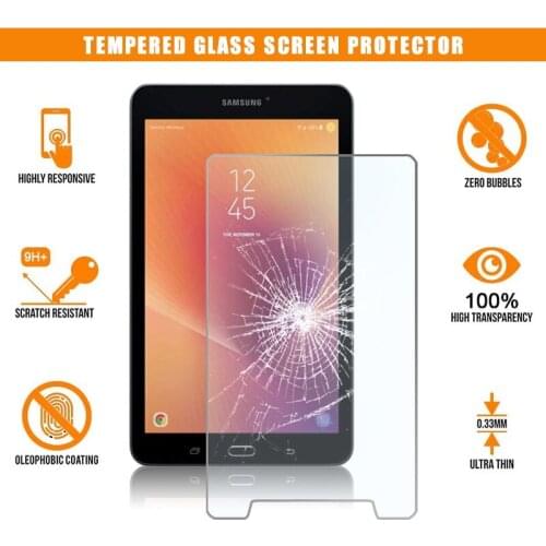 For Samsung Galaxy Tab E 8.0 SM-T378 Full Tablet Tempered Glass Premium Anti-Scratch HD Clear Film Protector Guard Cover