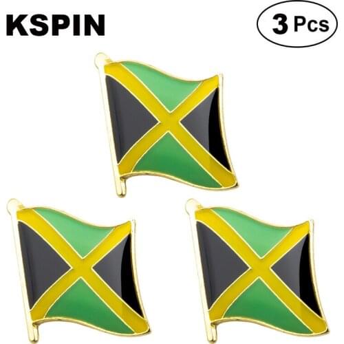 Jamaica Lapel Pin Brooches Pins Flag badge Brooch Badges