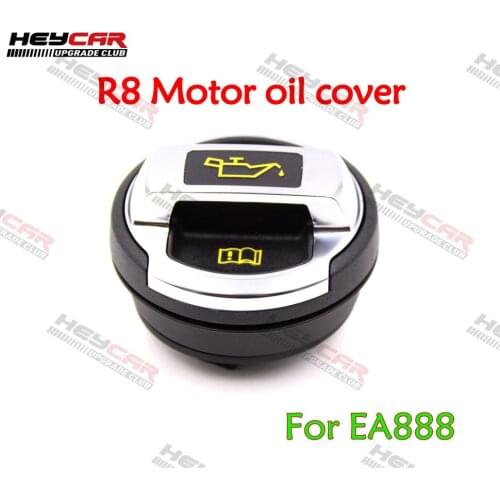 R8 Motor Oil Cover Oil Filler Cap Cover For EA888 Audi A3 A4 A5 A6 A7 Q3 Q5 420103485B
