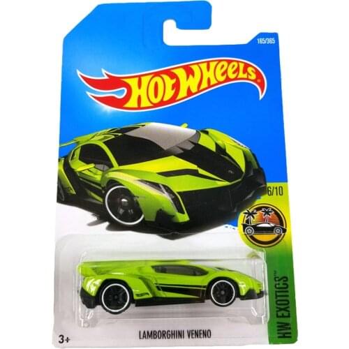 HOT WHEELS Cars 1/64 LAMBORGHINI AVENTADOR J VENENO COUNTACH SESTO ELEMENTO Metal Diecast Model Car Kids Toys Collection