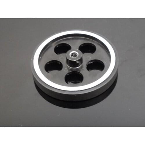 Metal bearing wheel DIY model toy intelligent car robot metal wheel diameter 96MM tire model toy car accessories