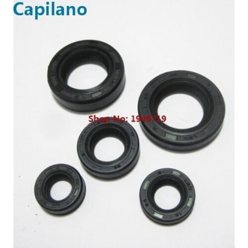 Motorcycle TB50 full / complete engine oil seal rubber gear shaft seal for Suzuki 2 stroke 50cc TB 50 engine parts