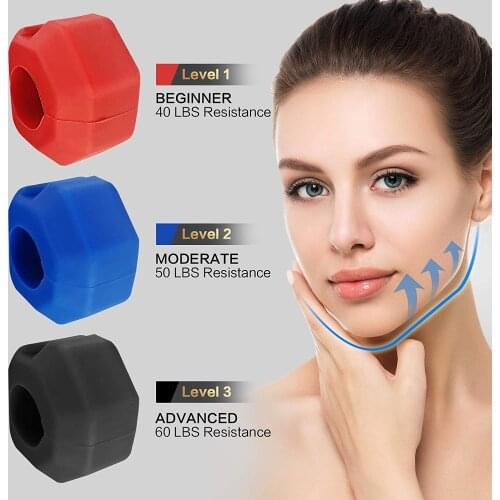 Face Chew Ball Fitness Masseter Muscle Ball Mouth Jawline Training Device Cheek Contour Lifting Jaw Broad Muscle Exerciser
