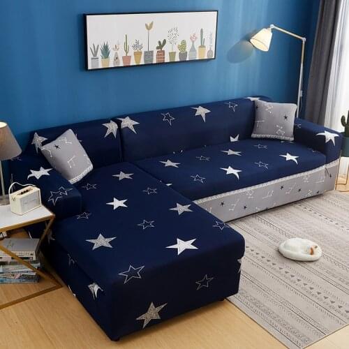 Sofa cover overlays for corner Couch Cover Elastic Sofa Cover for Living Room Cushion cover Corner L Shaped Chaise Longue Sofa