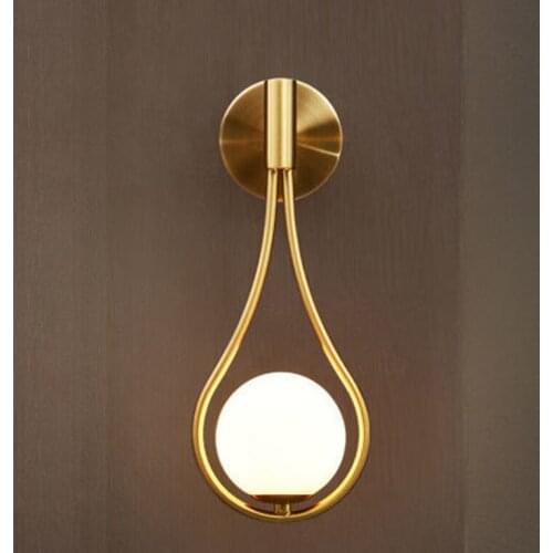 Wall Lamp Drop Design Bedroom Bedside Living Room Dining Room Wall Lamp Wall Type