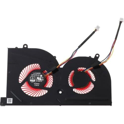 Laptop GPU CPU Cooling Fan for MSI GS63VR GS63 GS73 GS73VR MS-17B1 Stealth Pro CPU BS5005HS-U2F1 GPU BS5005HS-U2L1 Cooler