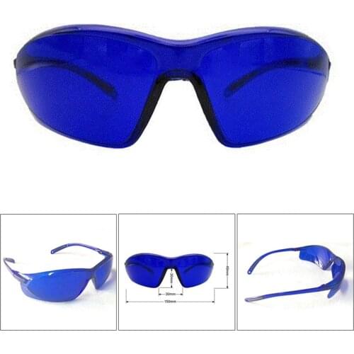 Golf Ball Finder Glasses Blue Lenses Sunglasses Professional Outdoor Eye Protection Goggles Sports Matte Frame Finding Eyeswear