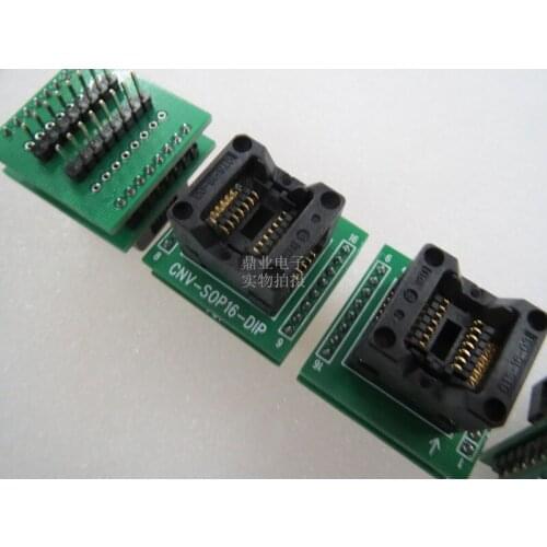 Opentop SOP14/DIP14 OTS-16-03 spacing 1.27mm IC Burning seat Adapter testing seat Test Socket test bench in stock