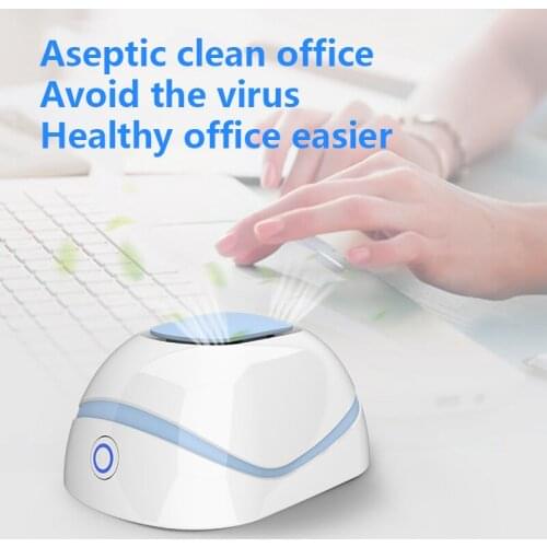 Rechargeable Mini Ozone Generator Deodorizer Air Purifier USB Rechargeable Fridge Cabinet Bedroom Purifier Portable Clear Odor