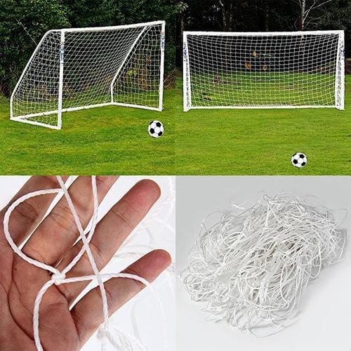 Full Size Football Net for Soccer Goal Post Junior Sports Training 1.8m x 1.2m Training Post Nets Full Size Nets