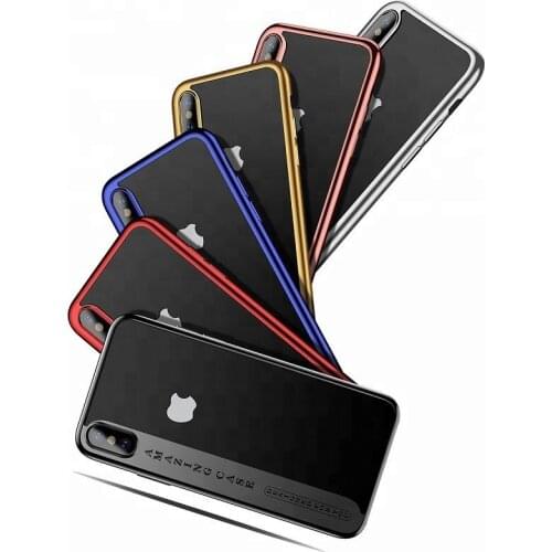Wholesale Transparent Clear Soft TPU Shockproof Mobile Phone Cover For iPhone Xs Max Case