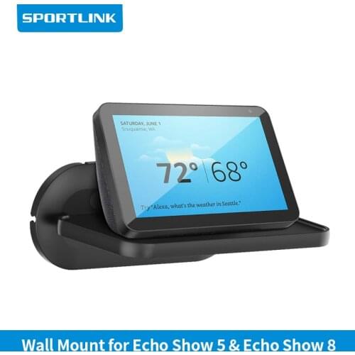Wall Mount Shelf Holder Stand for Amazon Echo show 5 8 Google Home Hub Nest Hub and More Home Security Camera