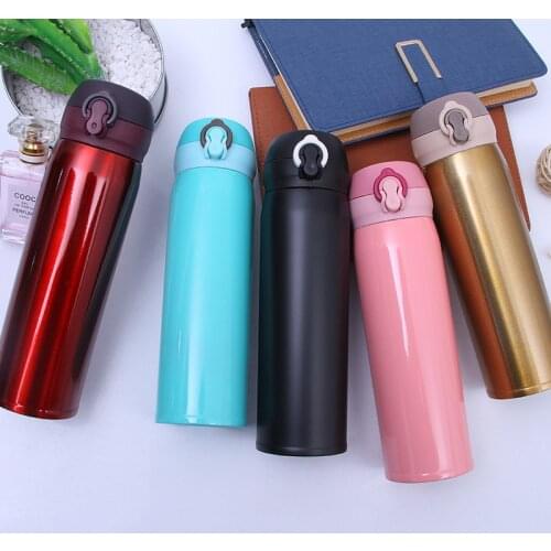 HOT Premium Travel Coffee Mug Stainless Steel Thermos Cups Vacuum Flask Thermo Water Bottle Tea Mug Thermocup