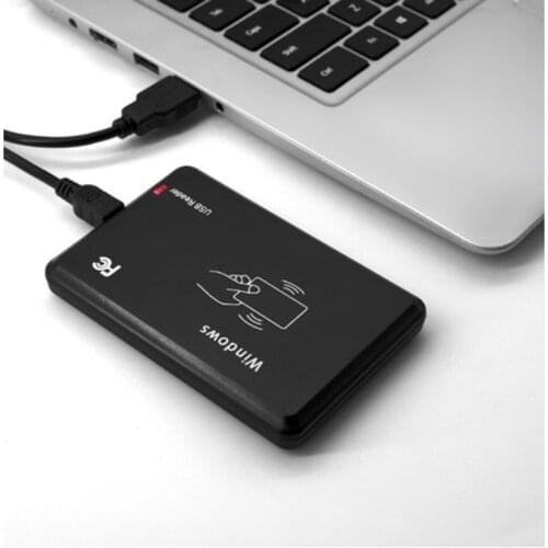 Universal Double frequency RFID card reader ID IC 125Khz 13.56Mhz USB Reader auto recognition for Android Win Linux