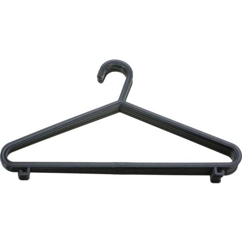 10pcs/lot Clothes Hangers Plastic Non-Slip Shirt Trouser Hook Hangers Coat Hanger Clothes Accessories Rack Organizer
