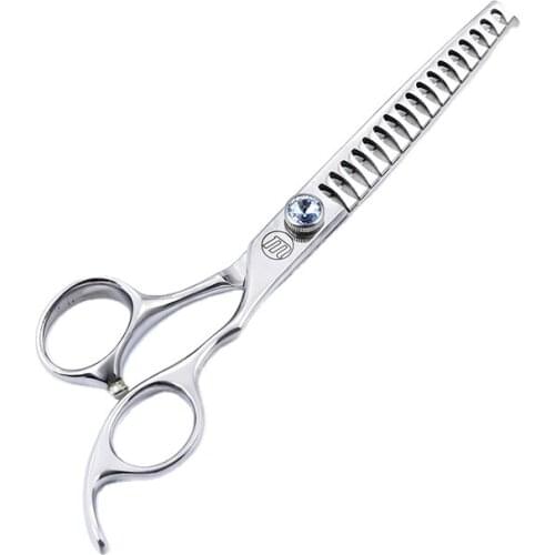 6.5 Inch Japanese Stainless Steel 440C Dog Hair Thinning Pet Grooming Scissors