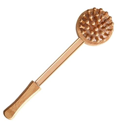 JYTOP Bamboo Massage StiJytop Bamboock Back Knock Multifunctional Health-preserving Body Relaxation Massager Manual Massage Tool