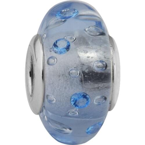 Beads FOR Jewelry Making DIY Sterling-Silver-Jewelry Ice Drops Murano Glass Bead Charms Silver 925 Berloque Perles Charm