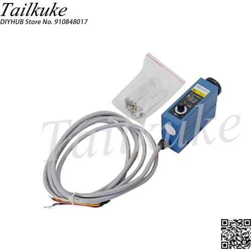 AISET Color Mark Sensor Photoelectric Eye GDJ-211 GDJ211BG Bag Making Electrical Eye