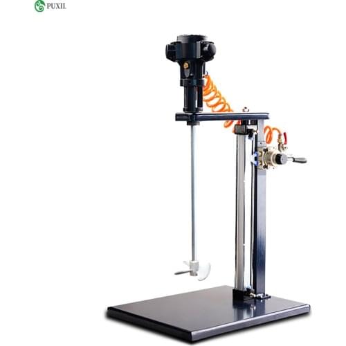 Pneumatic Paint Mixer Automatic Lifting Air Agitator Blender Stirrer Ink Glue Mixing Machine 5 Gallons 20L