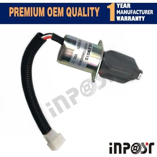 1751ES-12A6UC5B1S1 12V Diesel Fuel Shut Off Solenoid Valves