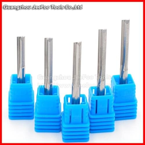 4*22mm Solid Carbide Two Straight Flute Bits/CNC Router Bits/2 Straight End Milling