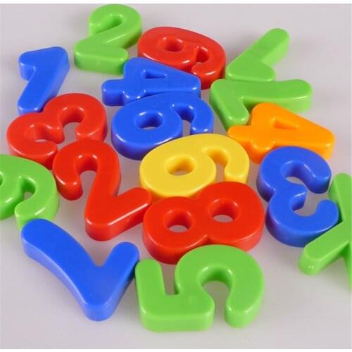Magnetic Alphabet Magnets Letters and Numbers Toy ABC 123 Fridge Plastic Toy Set 63HE