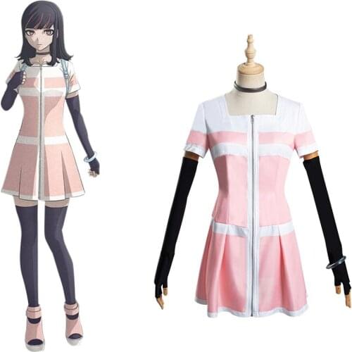 Akudama Drive Ordinary Person Cosplay Costume Women Dress Outfits Halloween Carnival Suit
