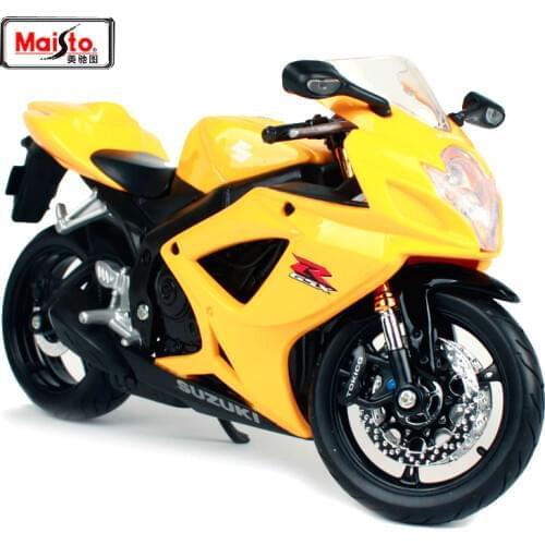 Maisto 1:12 SUZUKI GSX R600 MOTORCYCLE BIKE Model FREE SHIPPING 31152