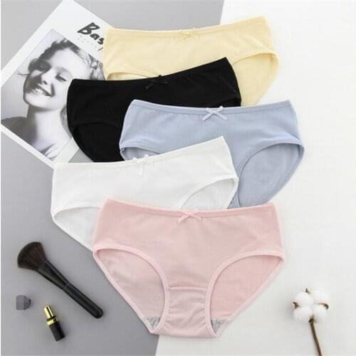 New Arrived 4Pcs/Lot Girl Panties Underwear Lace Briefs Cotton Lingerie Soft Comfortable Bowknot Cartoon Panty Wholesale SQ-2250