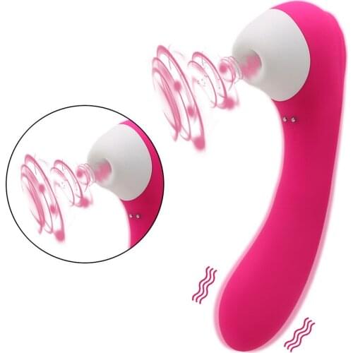 Tongue Sucking Vibrator Sex Toys for Women Oral Sex G Spot Massage Dildo Vibrators Clitoris Vagina Stimulator Nipple Sucker