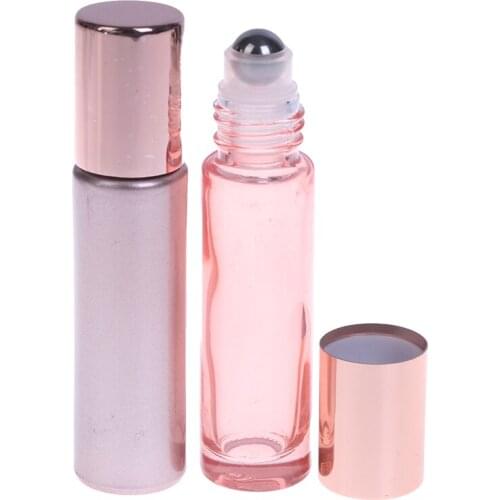 Hot Selling 10ml Roll On Essential Oil Empty Perfume Roller Ball Bottle For Travel Packing Cheap Wholesale Dropshipping