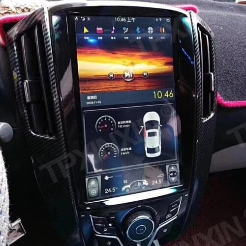 PX6 Tesla Screen 13.6 inch For Luxgen U6 2014-2019 Android Car GPS Navigation Wireless Carplay Stereo Multimedia Player Radio