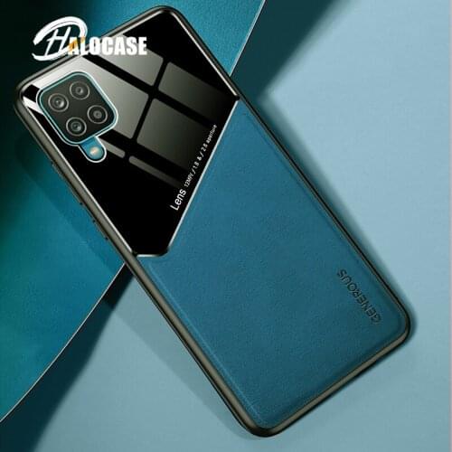 Luxury For Samsung Galaxy A12 A42 Case PU Leather Cover Soft Frame Shockproof Phone Case For Samsung Galaxy A12 5G Fundas