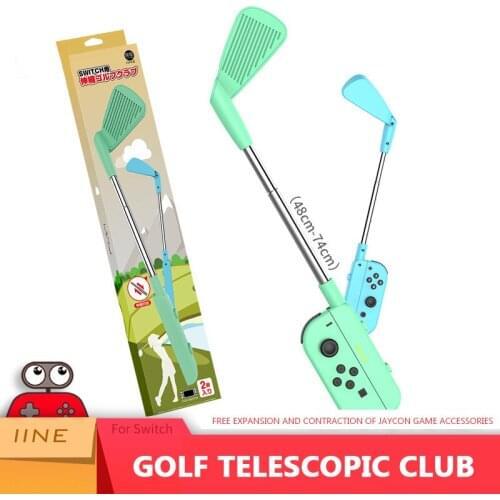 Switch Golf Rod Grip Compatible For NS Switch Mario Golf Super Rush Game Golf Games Handgrip Accessories For Switch Joycons
