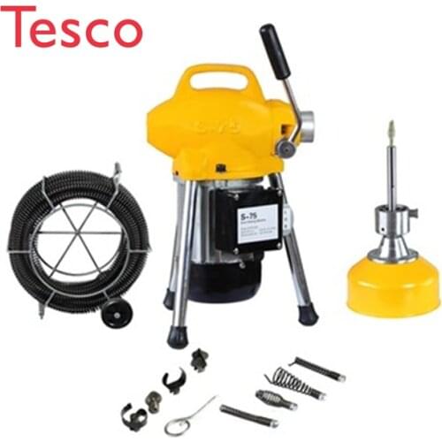 Plumbing Tools Pipe Cleaning Sectional Machine to Unclog Drain