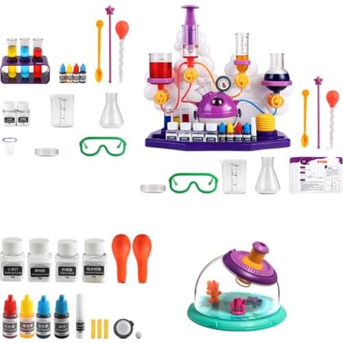 Chemistry Kit Stem Toys Role Play DIY Chemistry Experiment for Kids 3-12