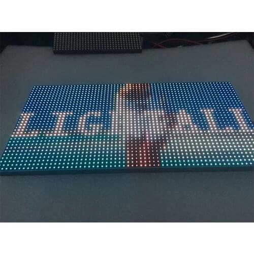 P10 outdoor led module 320x160mm 32*16 pixel display smd hub75 rgb taxi led panel led matrix pantalla led IP65 HD led sign P4 P5