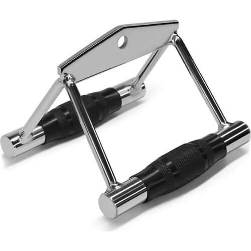 V Sharp Bar Push-down Cable Machine Double D Handle For Fitness