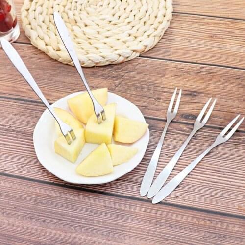 Fruit Fork Party Decor Snack Tableware 20PCS Free Shipping Flatware Restaurant Supplies For Home Hotels