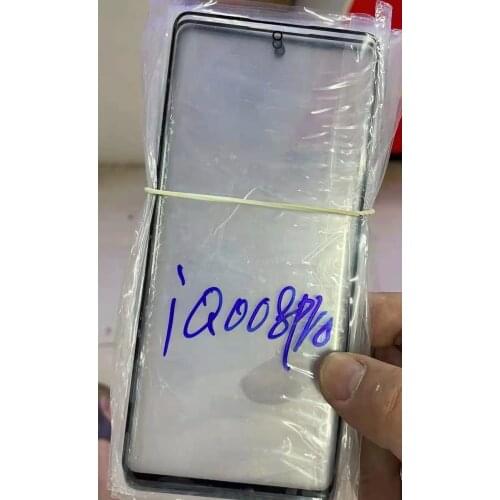 8Pro Outer Screen For Vivo iQOO 8 Pro Front Touch Panel LCD Display Screen Out Glass Cover Lens Phone Repair Replace Parts
