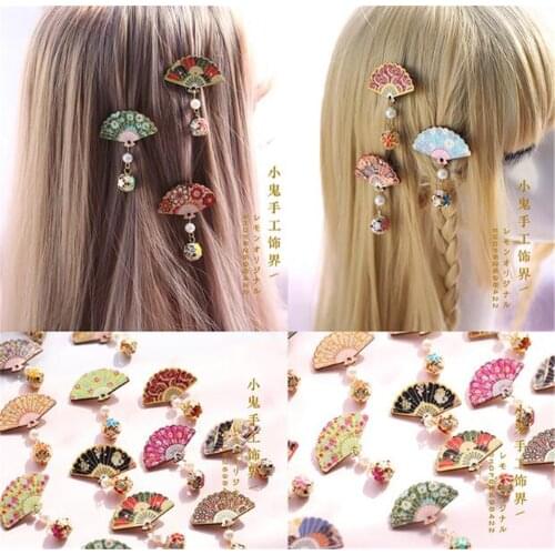 1 pcs Chinese Traditional Costume Hair Accessories Girls Hairclip Traditional Flower Style Handmade Hair Pins M481