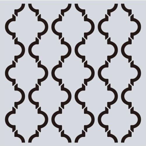 15*15 Geometry Layering Stencils for Diy scrapbook/photo album Decorative Embossing spray painting tool graffiti hand home decor