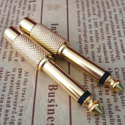 5pcs/lot 6.5 Turn Lotus Head 6.5 Turn RCA 6.5 Turn Lotus Mother Head 6.35 Turn The Audio Adapter Plug of The Mixer Connector